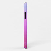 Coques Case-Mate iPhone Cool Moderne Rose & Espace Bleu Galaxie (Dos/Droite)