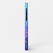 Coques Case-Mate iPhone Cool Moderne Rose & Espace Bleu Galaxie (Dos/Gauche)