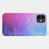 Coques Case-Mate iPhone Cool Moderne Rose & Espace Bleu Galaxie (Dos (Horizontal))