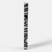 Coques Case-Mate iPhone Cool noir et blanc Motif unique (Verso / Droite)