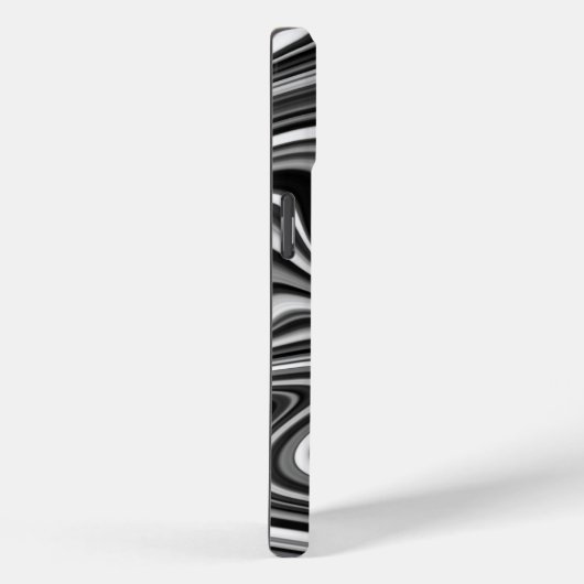 Coques Case-Mate iPhone Cool noir et blanc Motif unique (Verso / Droite)