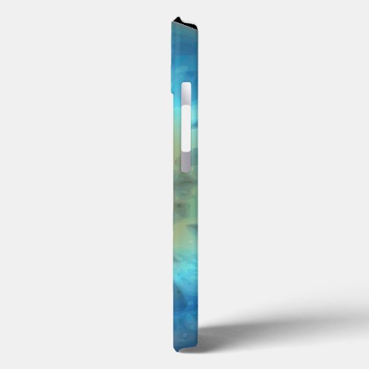 Coques Case-Mate iPhone Cool Oeil bizarre Téléphone Oeil bleu Iris Closeup (Verso / Gauche)