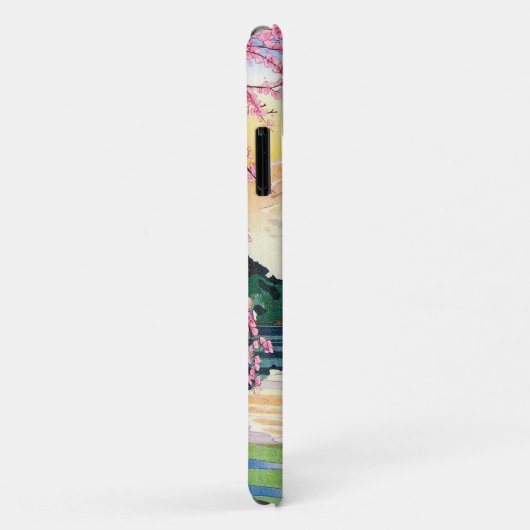 Coques Case-Mate iPhone Cool oriental japonais Fuji printanier (Dos/Droite)