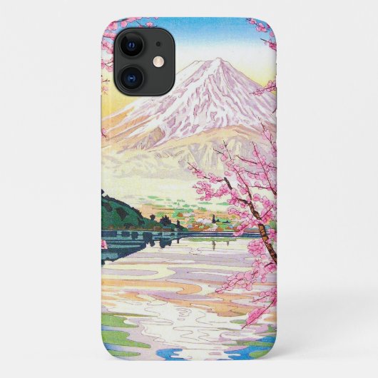 Coques Case-Mate iPhone Cool oriental japonais Fuji printanier (Dos)