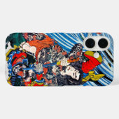 Coques Case-Mate iPhone Cool oriental japonais légendaire Héros Samurai (Verso (horizontal))