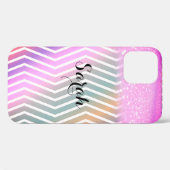 Coques Case-Mate iPhone Cool Parties scintillant violet tendance Coque-Mat (Verso (horizontal))