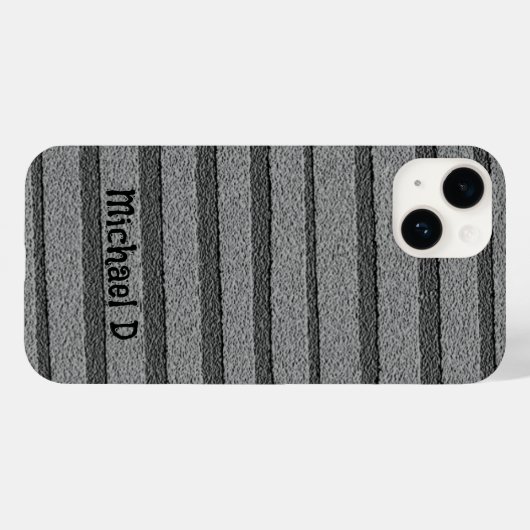 Coques Case-Mate iPhone Cool personnalisé Motif simple bande (Verso (horizontal))
