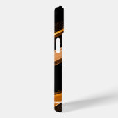 Coques Case-Mate iPhone Cool professionnel contemporain Noir Swoosh (Verso / Droite)
