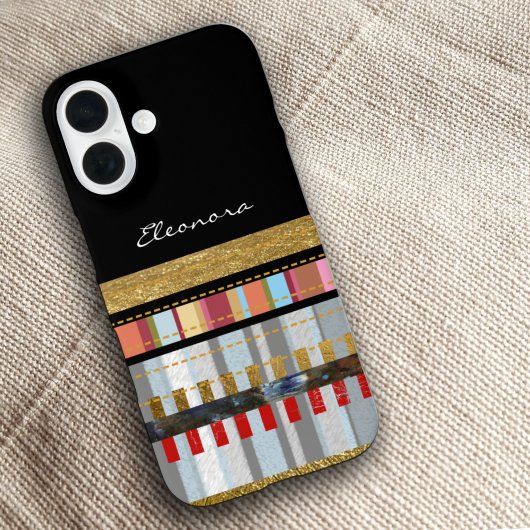 Coques Case-Mate iPhone Cool rayures noir