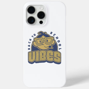 Coque iPhone 15 Pro Max Cool Retour à l'école Vibes Cartoon Art