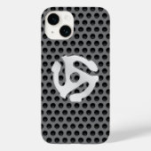 Coques Case-Mate iPhone COOL Retro Chrome Comme 45 espaceur DJ Imprimer (Verso)