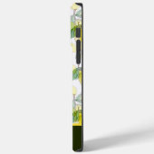 Coques Case-Mate iPhone Cool Retro  jaune citron noir Motif (Verso / Gauche)