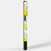 Coques Case-Mate iPhone Cool Retro  jaune citron noir Motif (Verso / Droite)