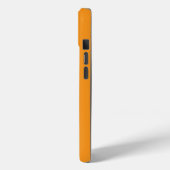 Coques Case-Mate iPhone Cool Retro les années 70 rayures orange jaune roug (Verso / Gauche)