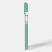 Coques Case-Mate iPhone Cool Retro les années 70 rayures Turquoise Jaune O (Verso / Gauche)