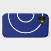 Coques Case-Mate iPhone Cool Royal Navy Bleu Blanc Signal Vagues Motif (Dos (Horizontal))