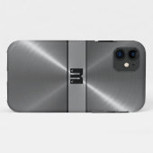 Coques Case-Mate iPhone Cool Silver brillant acier inoxydable métal 7 (Dos (Horizontal))