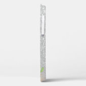 Coques Case-Mate iPhone Cool Silver Parties scintillant Ombre, Cactus (Verso / Gauche)