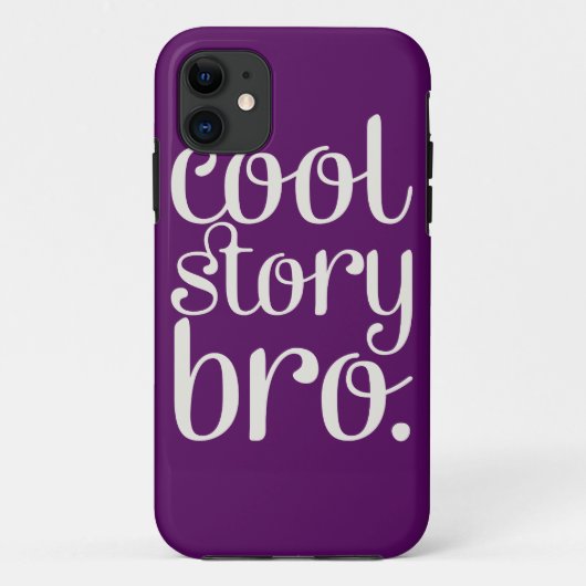 Coques Case-Mate iPhone Cool Story Brun violet (Dos)
