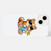Coques Case-Mate iPhone Cool Summer Cat (Verso (horizontal))