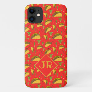 Case-Mate iPhone Case Cool Tacos Tortilla et Chillies Motif mexicain