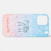 Coques Case-Mate iPhone Cool tendance Bokeh Elephant (Verso (horizontal))