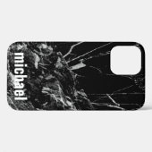 Coques Case-Mate iPhone Cool tendance marbre noir Coque-Mate iPhone Ca (Verso (horizontal))