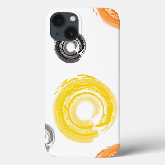 Coques Case-Mate iPhone Cool, tendance, urbain, moderne peinture brosse (Verso)