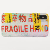 Coques Case-Mate iPhone COOL Torn FRAGILE Marquage avec caractères chinois (Dos (Horizontal))