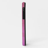 Coques Case-Mate iPhone Cool, unique art moderne de peinture rose (Dos/Gauche)