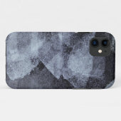 Coques Case-Mate iPhone cool, unique peinture moderne violet gris (Dos (Horizontal))