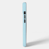 Coques Case-Mate iPhone Cool Urban Serenity Light Blue Bricks Motif (Verso / Gauche)