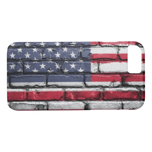 Coques Case-Mate iPhone Cool USA Drapeau design (Dos (Horizontal))