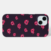 Coques Case-Mate iPhone Cool Vampire Lèvres Et Fangs Motif (Verso (horizontal))