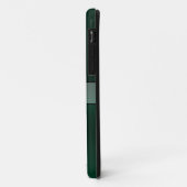 Coques Case-Mate iPhone Cool Vert brillant acier inoxydable métal 14 (Dos/Gauche)