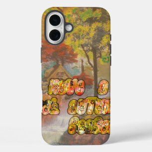iPhone 16 Plus Case Cool vintage Hakuna Matata Avoir un cool Autum Sea