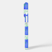 Coques Case-Mate iPhone Coolest Blue Nautical Abstract  (Verso / Gauche)