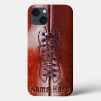 Cools Etuis iPhone de Football avec Votre NOM
