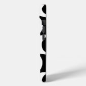 Coques Case-Mate iPhone copacabana noir et blanc, RJ (Verso / Gauche)