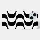 Coques Case-Mate iPhone copacabana noir et blanc, RJ (Verso (horizontal))