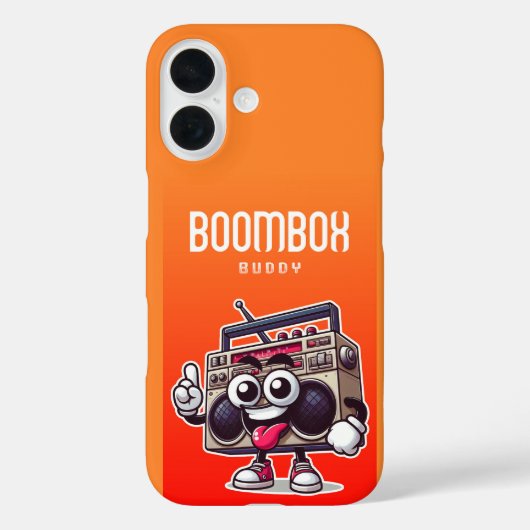 Coques Case-Mate iPhone Copain Boombox (Verso)