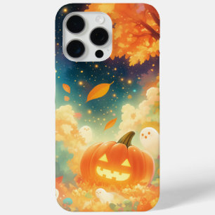 Coque iPhone 15 Pro Max Copains citrouilles et goules amicales