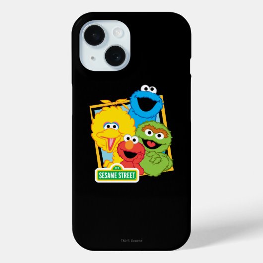 Coques Case-Mate iPhone Copains de Sesame Street (Verso)