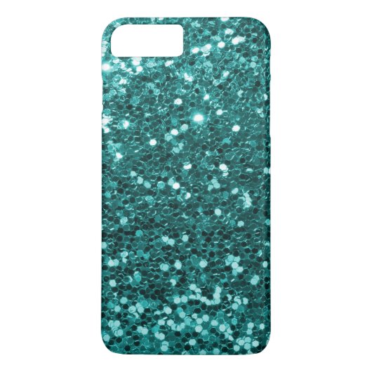 Coques Case-Mate iPhone Copie bleue d'étincelle de parties scintillantes (Dos)