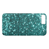 Coques Case-Mate iPhone Copie bleue d'étincelle de parties scintillantes (Dos (Horizontal))