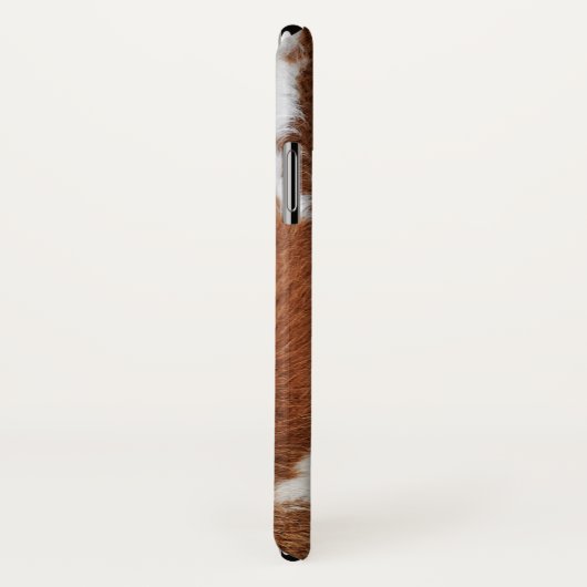 Coques Case-Mate iPhone Copie de fourrure de vache (Dos/Droite)