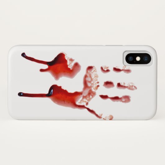 Coques Case-Mate iPhone Copie de sang (Dos (Horizontal))