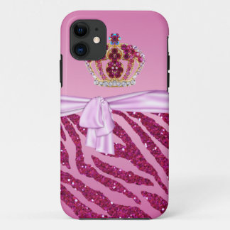 Coques Pour iPhone Copie de zèbre de parties scintillantes et