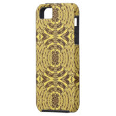 Coques Case-Mate iPhone Copie d'or de BIJOU d'étincelle (Dos gauche)