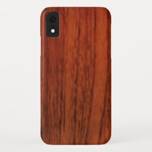 Coque Pour iPhone XR Copie en bois d'acajou